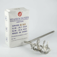 Dioxyde de titane de qualité anatase B101 pour semelles de chaussures et pneus