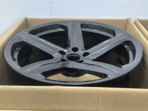 Jantes forgées 5x120 5 branches en fibre de carbone pour C8 Z06 2024 2ss C6 C7 pour S550 - Product Image 4