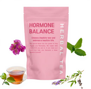Hochwertiger Natürlicher Kräutertee mit Spearmint für Hormonbalance und Frauengesundheit, 20 Teebeutel, Marke <span class=keywords><strong>Ekon</strong></span> - Product Image 5