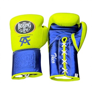 Gants de boxe professionnels à lacets, personnalisables avec logo, pour entraînement et sparring, pour la boxe, la gym, le MMA, le Muay Thai, la compétition. - Product Image 4
