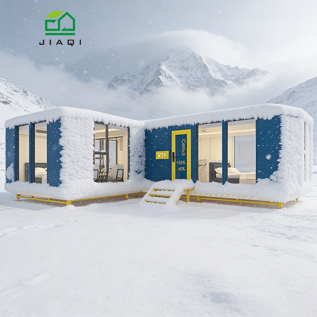 Luxury Mobile Container Villa Spacious Interior Modular Space Capsule for Office Buildings Homes Vacation Rentals Made Durable
