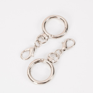 Vòng mùa xuân <span class=keywords><strong>Keychain</strong></span> kim loại tôm hùm Clasp tôm hùm Claw móc móc móc O hình dạng <span class=keywords><strong>Keychain</strong></span> Vòng O-ring <span class=keywords><strong>Keychain</strong></span> xoay mùa xuân Keyring - Product Image 5