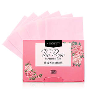 กระดาษซับมันจากถ่านไม้ไผ่แบบพกพา 100 แผ่น - Product Image 1