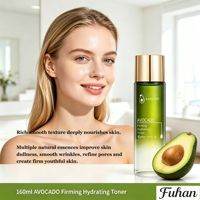 Tonique Visage Hydratant et Raffermissant Naturel Bio aux Extraits d'Avocat, de Tremella et de Hamamelis – Effet Lifting, Anti-Rides, Lissant et Adoucissant
