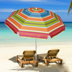 Большой Гавайский пляжный рекламный открытый большой летний зонт на заказ - Product Image 4