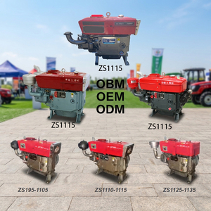 Motor Diésel Monocilíndrico de 4 Tiempos Refrigerado por Agua de 18hp, 30hp, 32hp, Zs1100 1115 1110 Euro 3, Nuevo para Uso en Embarcaciones - Product Image 1