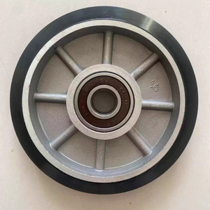 Thyssen Guide Shoe Wheel 152*32*6204 Polyurethane <b>Elevator</b> Accessory Construction Lift <b>Part</b> - Product Image 1