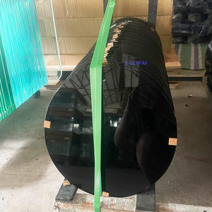 Panneau supérieur en verre trempé transparent de taille personnalisable 180x40cm, épaisseur 1-19mm, pour usage industriel, solaire et salle de bain - Product Image 6