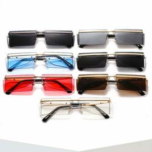 Gafas de Sol de Moda, Únicas, para Hombre y Mujer, Tamaño Grande, Protección UV400, Montura de una Pieza sin Aro, 2021 - Product Image 6