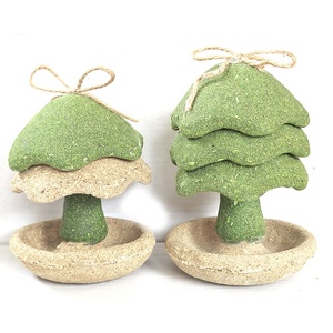 Kauwspeeltje voor huisdieren Natuurlijk vers kattenkruid Kerstboomvormige molairstok Tandenreinigingsstok Zelfvermakend kattenspeeltje - Product Image 2