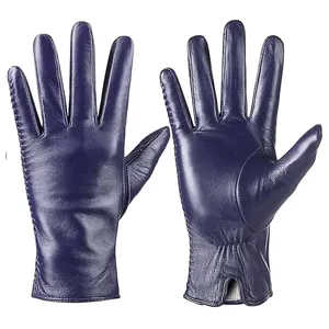OEM Winter Leather Gloves Wholesale Good Quality Leather Gloves From Pakistan Real Leather Gloves Cheap Price