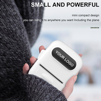 Étiquettes adhésives thermiques miniatures de haute qualité pour logo, prix et codes-barres, machine à étiquettes portable pour téléphone, 203 DPI, en stock