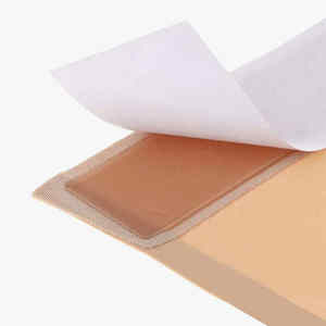 غطاء حلمة سيليكون مخصص غير مرئي قابل لإعادة الاستخدام مع تصميم زهور مثير عبوة منسوجة شعار لاصق على الخصر - Product Image 3