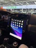 Écran radio sans fil Android 14 Carplay 16,2 pouces, lecteur multimédia pour Toyota 4Runner 2009-2023, autoradio pour tableau de bord
