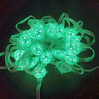 Éclairage de noël portable led, 12mm 30mm, connecteur de guirlande c9 c7, pixels rgbw, chasse, arc, décoration de noël