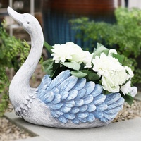 Multi-styles Moules pour pots de fleurs en ciment animal Moule en silicone pour pots de fleurs Moules pour pots en ciment de jardin