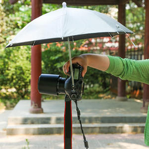 1PC Sombrilla para Cámara DSLR Negra de 26/50CM, Parasol y Soporte para Lluvia, para Cámara Fotográfica en General - Product Image 4