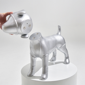 Mannequin chien en fibre de verre <span class=keywords><strong>taille</strong></span> S/M/L, modèle détachable mignon en combinaison spatiale pour présentation de produits pour animaux – Offre Spéciale - Product Image 6