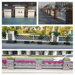 Fioriera <span class=keywords><strong>da</strong></span> <span class=keywords><strong>Giardino</strong></span> Moderna Grande e Irregolare con Panca Combinata, Personalizzabile, Verniciata a Polvere, Contenitore per Piante e Vasi - Product Image 6
