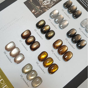 AILANUO Esmalte de Uñas Popular en 10 Colores Ámbar, Gel de Uñas Efecto Ojo de Gato de Alta Calidad para Salón de Belleza, Esmalte de Uñas de Resina de Larga Duración - Product Image 4