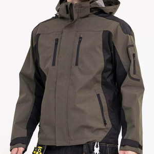Veste de travail en polyester 100% OEM, veste bomber pour homme, veste de sport imperméable à l'eau - Product Image 3