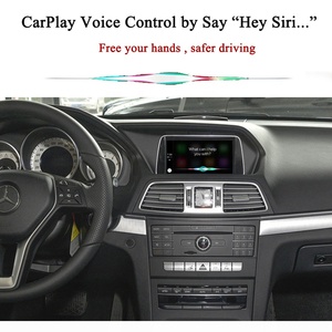 Autoradio android 10 W204, <span class=keywords><strong>CarPlay</strong></span> sans fil, Interface de voiture, système de recul, avec caméra de recul, pour <span class=keywords><strong>Mercedes</strong></span> classe A/B/C/E/GLK/GLA/ML/NTG4.5 - Product Image 3