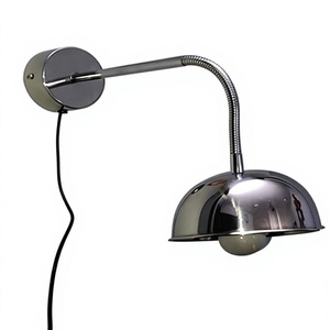 Modern Design High Quality Stainless Steel LED Wall Lamp Adjustable Beam Angle Warm White <b>Touch</b> Control for Bedroom <b>Bedside</b> - Product Image 1