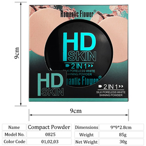 Nuevo diseño Maquillaje Cobertura completa Impermeable <span class=keywords><strong>Fit</strong></span> <span class=keywords><strong>Me</strong></span> Face <span class=keywords><strong>Polvo</strong></span> compacto para piel oscura - Product Image 5