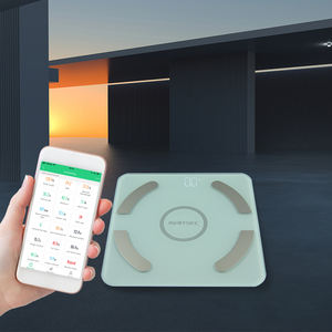 <span class=keywords><strong>Yowu</strong></span> TS-B8023 moins cher ABS + verre trempé durable LCD rétro-éclairage balances de salle de bain - Product Image 5