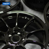 Rines Personalizados Nuevos de Aleación de Aluminio Forjado de Varias Radios DEAN DP185 para BMW-140, 19/20/21/22 Pulgadas, 5x112/114.3/120, Negro Brillante