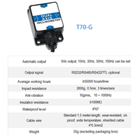 Sensor de Inclinación MEMS de Doble Eje Modbus