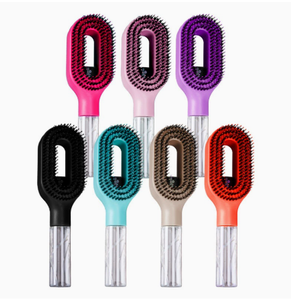 2-in-1 Manual Spray Comb Mist Spray Design Convenient for Hair Care <b>Scalp</b> Massage Portable Female Modeling Tools - Product Image 1