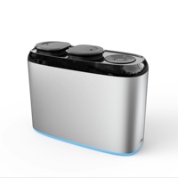 Nouvelle batterie à double buse en alliage d'aluminium Rechargeable sans eau diffuseur d'huile essentielle pure nébuliseur Double buse diffuseur