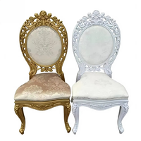 Chaises de salle à manger élégantes en résine plastique couleur bois, avec coussin de siège en tissu, idéales pour les mariages, les hôtels et les réunions.