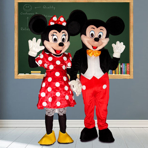 Encuentre el mejor fabricante de disfraz de minnie y mickey para adultos y  disfraz de minnie y mickey para adultos para el mercado de hablantes de  spanish en alibaba.com