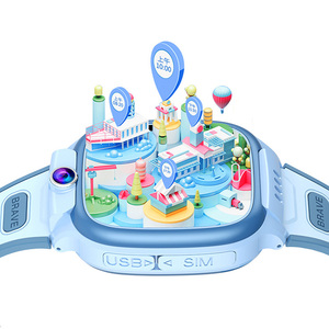 Reloj Inteligente para Niños Y66 con Tarjeta SIM 4G, Pantalla Cuadrada a Color de 1.44 Pulgadas, Videollamada, Posicionamiento WIFI+LBS, SOS, Resistente al Agua, Batería de 680 mAh - Product Image 5