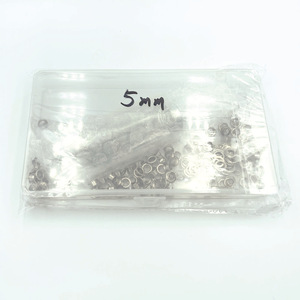 Juego de herramientas de instalación de ojales QY, herramientas de remaches redondos de metal de 4 mm para bolsos, acabado de revestimiento duradero - Product Image 3
