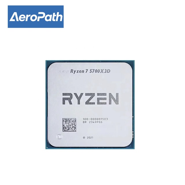 Ryzen 7 R7-5700X3D 8-Core 16-Thread 3.0GHz-4.1GHz Socket AM4 Desktop Gaming CPU Processor