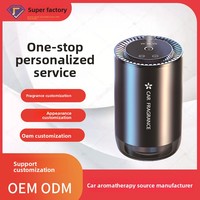 Diffuseur d'arômes pour siège de voiture en métal personnalisé, élimination des odeurs, parfum durable, rafraîchissant, petite quantité, logo OEM