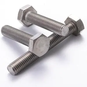 4.8 verzinktem eisen bolzen und mutter hex bolzen 1/8 "3/8" 7/16 "5/8"