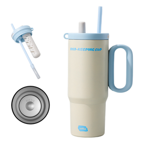 Nuovo Bicchiere Termico da Viaggio per Uomo, Portatile, con Cannuccia, Grande Capacità, in Acciaio Inossidabile, con Isolamento Termico - Product Image 6