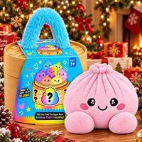 Jouet anti-stress de Noël en forme de chignon à presser – Article fantaisie transfrontalier le plus vendu en provenance de Chine