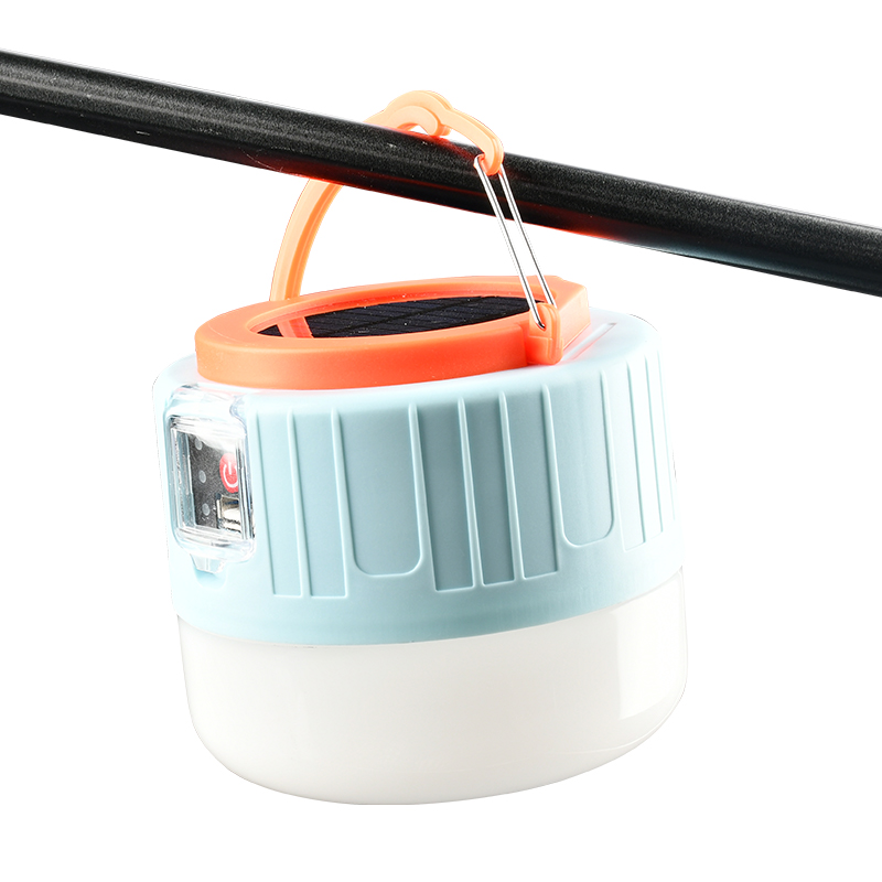 Светодиодный водонепроницаемый кемпинговый фонарь на солнечной энергии с зарядкой от USB, с дистанционным управлением и внешним аккумулятором, Ультраяркий светодиодный фонарь для палатки