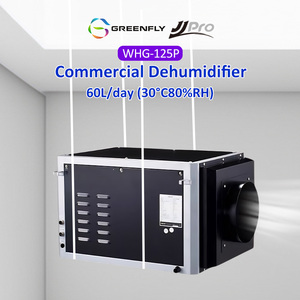 GREENFLY/JJPRO 2025 deshumidificador comercial de alta eficiencia de gran capacidad diseño único ahorro de espacio para coche RV hogar R410A - Product Image 2