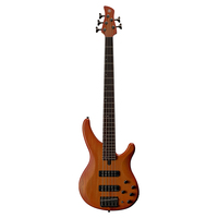 Basse à 5 cordes TRBX 505 Brick Burst, dotée de fonctions variées et très performante.