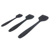 (ALSU-SC001) Ensemble de spatules en silicone monobloc, spatule de cuisson résistante à la chaleur pour mélanger la crème et les gâteaux, outils de pâtisserie pour la cuisine