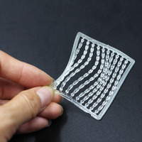100 pièces dans un sac, stoppeurs de bouillettes pour la pêche à la carpe, caoutchouc transparent, montage de ligne de pêche, stoppeur d'appât pour bouillettes