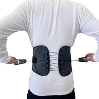 Attelle de soutien dorsale professionnelle réglable soutien lombaire pour enveloppement de taille pour blessure hernie discale sciatique scoliose