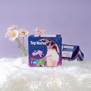 Braguitas Sanitarias Desechables de Algodón Súper Suaves para Mujer, con Alas Protectoras Contra Fugas, de Cintura Alta y Alta Absorbencia - Product Image 5