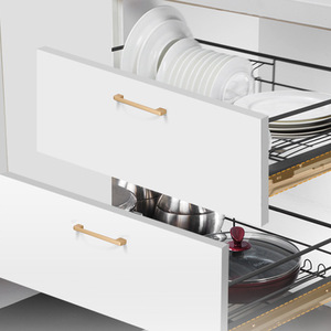Modern Design Chrome Aluminium Pull Handle Knobs <b>Kitchen</b> Wine Cabinets Door Drawer Dresser Bedroom Exterior Furniture Hardware - Product Image 1